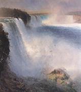 Frederic E.Church Niagara Falls from the American Side oil painting artist